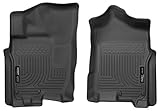 Husky Liners Front Floor Liners Fits 16-19 Titan XD Crew Cab Pickup