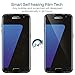LK 3 Pack Screen Protector for Samsung Galaxy S7 Flexible film, Max Coverage, Bubble-Free, HD Transparent, Case Friendly