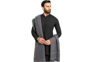 SHOPUKASA Men’s Shawl Winter Mens Scarf Keffiyeh Shemagh Cashmere Feel Scarves – Warm, Soft, Fashion Scarf for Men Gifts