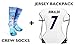 Ronaldo #7 Soccer Crew Socks - One Size Fits 6-13 - Soccer Fans (Size 6-13, Ronaldo #7 Set)