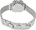 GUESS U0139L1 Silver-Tone Floral Mesh Watch