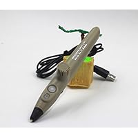 MYRIWELL 3D Drawing Pen RP200A Low Temperature Compatible PCL for Low Age User or Training School 3D Printer Pen (Brown)