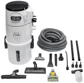 Wet/Dry Vacuum with Tool Kit 5.88 Gal. 1500 Watts Bagless and Wall Mounted, White in Color, Great for Garage