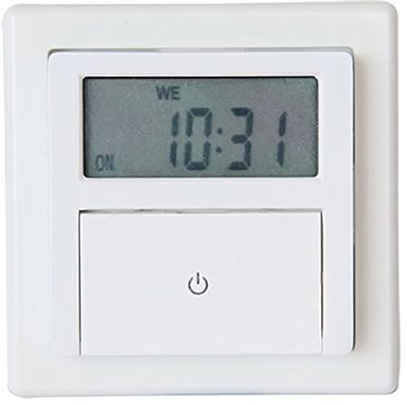 GAO EFP700ET Digitale Unterputz-Zeitschaltuhr 8 x 5. 5 x 8 cm
