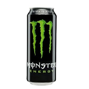 Monster, Green, Bebida energética, Energiedrankje Green, 500 ml, In blikje