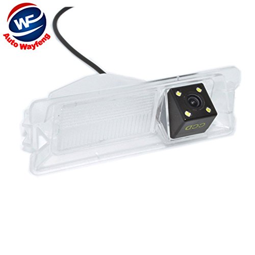 Auto Wayfeng® 2016 Special Car Rearview Rear View Reverse Backup Camera CCD HD Night Vision 4 LEDS For Nissan March Renault Logan Renault Sandero W