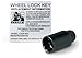 Gorilla Automotive 73631TBC Locking Lug Nuts & 1 Key for Toyota/Lexus Aluminum Wheels - Set of 4