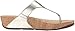 FitFlop Women's The Skinny Flip Flop, Pale Gold, 7 M US