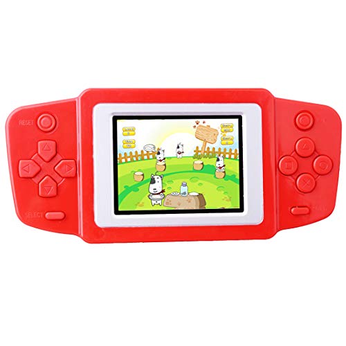 Beico Handheld Games for Kids Built in 218 Classic Retro Video Games 2.5" Screen Portable Arcade Gaming Player System for Boys Girls Birthday (Red) - Thumbnail 7