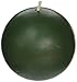 Zest Candle 12-Piece Ball Candles, 2-Inch, Hunter Green