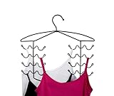 3 Pack Bronze Women's Bra Sport Tank Camisole Top Swim Suit Strap Dress Hanger Closet Organizer (3 Pack)