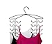 CAXXA 2 PK - Bronze Women's Bra Sport Tank Camisole Top Swim Suit Strap Dress Hanger Closet Organizer (2 Pack)