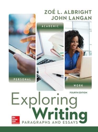 Exploring Writing:Paragraphs+Essays