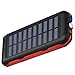 Portable Charger Power Bank Solar Charger 25000Mah Waterproof Batter Pack For iPhone, iPad & Samsung Galaxy & More
