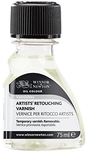 Winsor & Newton Artists Retouch Varnish Bottle, 75ml, Multicolor