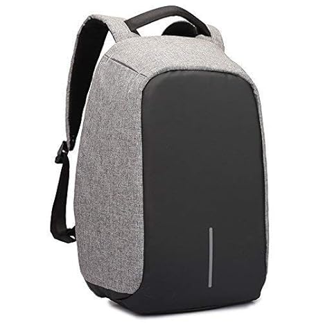Goodrich Anti theft Backpack Waterproof Business Laptop Bag with USB Charging Port for 14 Inch Laptop, Notebook, Camera and Mobile (Grey)