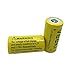 Rechargeable CR123A Battery, Veeki VK-BT16340 RCR123A 3.7V 700mAh Protected Li-ion 16340 Batteries 8Packs for High Drain Device (Yellow)