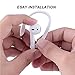 SXUFO i AirPods Ear Hooks Compatible with Apple Airpods 1, 2, 3 and Pro for Exercise - White