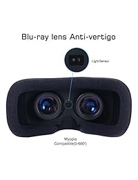 VR Headset Standalone, 3d VR anteojos de realidad virtual All In One con integrado 5.5 inch Full HD 1080p visualización Android Sistema para YouTube,  Play, juegos, 360 ° Theater Envolvente con WiFi y Bluetooth