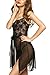 Avidlove Women Lingerie Forky Nightwear Mesh Babydolls Lace Chemises