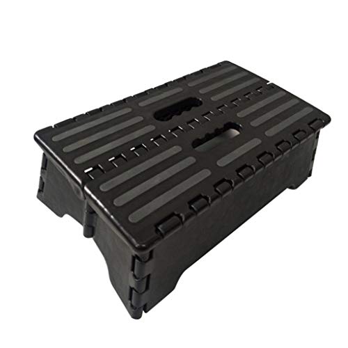 Fiudx Portable Folding Step Folding Step Stool 4" Height Holds up