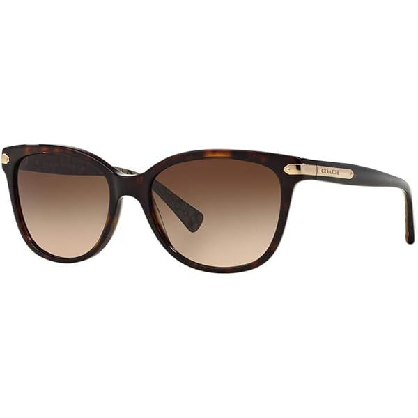 Amazon.com: Coach HC8132 Sunglasses, Light Brown Confetti