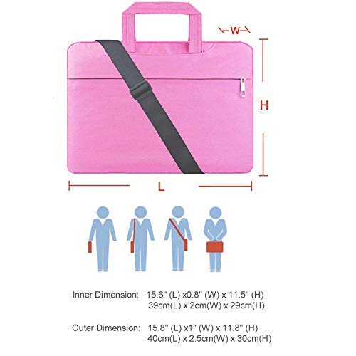 Ripley - BOLSO DE HOMBRO PARA ORDENADOR PORTÁTIL HESTECH 15.6 MALETÍN DE  NEGOCIOS PARA MUJERES Y HOMBRES COMPATIBLE CON DELL HP