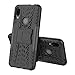 Xiaomi Redmi Note 7 Rase,Only Stars Shockproof Heavy Duty Combo Hybrid Rugged Dual Layer Grip Cover with Kickstand for Xiaomi Redmi Note 7 (Black)