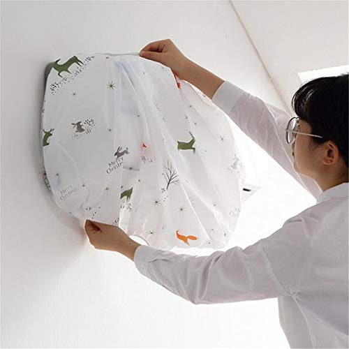 jiumoji Hanging Air Conditioner Cover Bedroom Dustproof Air Conditioner Elastic Band Tightening Cover (-A, 86x20x31cm) - Thumbnail 3