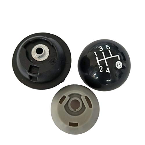 image for Graysky Fiat 500 5 Speed New Style Black Knob Cap, Fiat Part number: 5