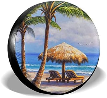 SHOE GONE Car Tire Cover Beach Spare Wheel Tire Cover for Jeep,Trailer, RV, SUV, Truck Wheel,Camper Travel Trailer Accessories(14,15,16,17 Inch)