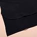 HEQU Men's Cotton Side Split Hipster Hip Hop Short Sleeve Long T Shirt Black L