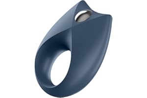 Satisfyer Royal One Vibrating Cock Ring with App Control - Vibration Silicone Penis Ring for Longer, Harder, Stronger Erectio