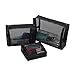 HOYOFO Mesh Makeup Bag 3 PCS Black Mesh Zipper Pouch Travel Cosmetic Organizer Case for Daily Toiletries Accessories Purse Bag, Black (S,M,L)
