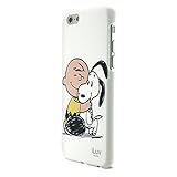 Snoopy Series by iLuv (Design Sleek Form-Fitting Snoopy Peanuts Hard Shell Protective Case with Soft-Coated Surface) Compatible with Apple iPhone 6 & iPhone 6S (4.7