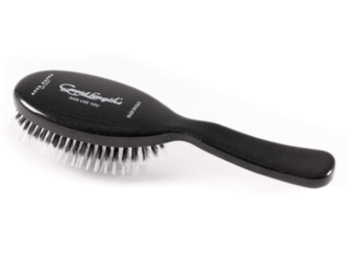 Great Lengths – Blue Brush Oval Brush for Gentle Hair Care