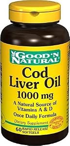 Image of High Strength Cod Liver Oil 60 Softgels