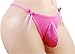 SISSY pouch panties men's girlie thong G-string hipster briefs underwear sexy for men (XL, pink)