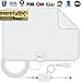 Vansky TV Antenna - HD Amplified Digital HDTV Antenna 65-90 Mile w/ Local Broadcast 4K VHF UHF Signal Channels for All TVs with Detachable Amplifier - 16.5feet Coax Cable