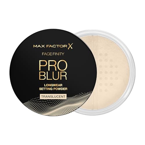 | Facefinity Pro Blur | Polvo Fijador | Tono Translucent 001 | Control de Brillo y Acabado Mate | Polvo Facial Ligero y Sellador | 10,5 g