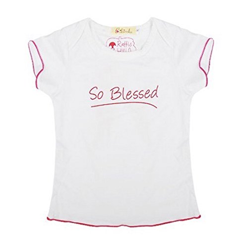 Baby Girls Toddlers so Blessed Angel Wings Tee and Ruffle Pants Bloomers 80