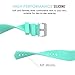 Fitbit Charge 2 Band, MoKo Soft Silicone Adjustable Replacement Sport Strap Band for Fitbit Charge 2 Heart Rate + Fitness Wristband, Wrist Length 5.70