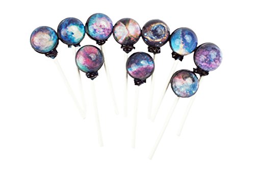 Sparko Sweets Cosmos Designs Galaxy Lollipops Clam-Shell Gift Pack