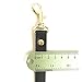 Lam Gallery Split Leather Purse Strap Replacement Black Wide 5/8