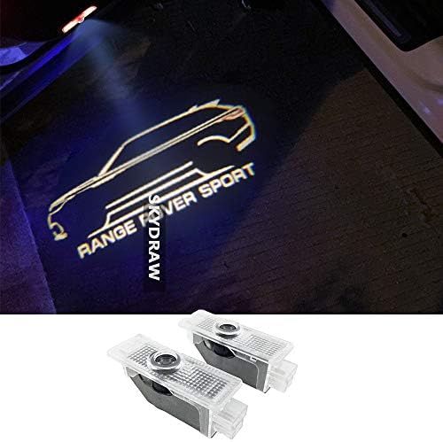 1 Pair For LAND ROVER RANGE ROVER SPORT (2010-2019) Car LED Door Welcome Light Warning Light Projector Ghost Shadow Light