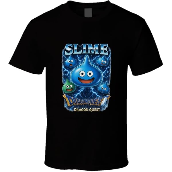 Dragon Quest Slime Retro T Shirt S Royal Blue | Amazon.com
