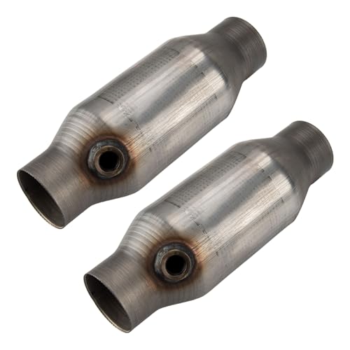 KAC Catalytic Converters,2.5" Inlet/Outlet Catalytic Converter Universal High F…