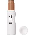 ILIA - Skin Rewind Complexion Stick - Foundation + Concealer + Skincare | Non-Toxic, Vegan, Cruelty-Free, Clean Makeup (28N - Mora, 0.35 oz | 10 g)