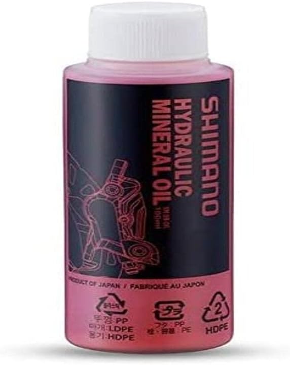 SHIMANO Disc Brake Mineral Oil 100 ml Red Genuine Hydraulic Fluid