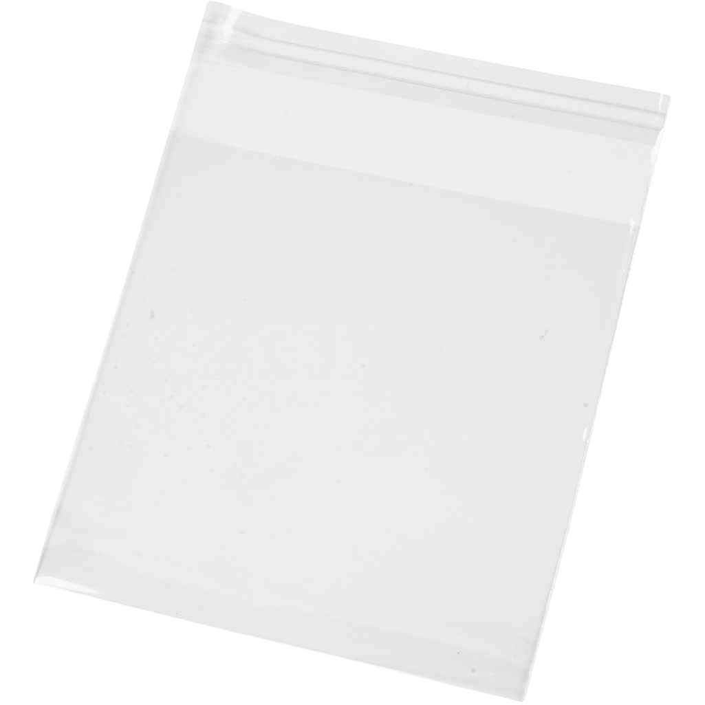 Cellophane Bags, W: 11 cm, H: 11,3 cm, 200pcs